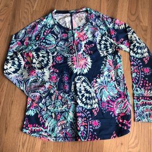 Lilly Pulitzer UPF 50+ Luxletic Delaynee Meryl Top